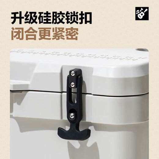 Mugaodi outdoor insulated box car ice bucket camping portable food grade portable large capacity picnic cooler NX22671021 olive green 20L