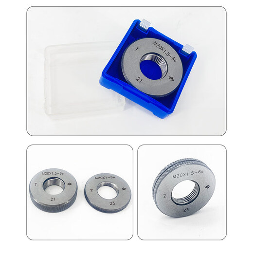 Kelandha measuring thread ring gauge metric thread pass-to-thread gauge coarse tooth fine tooth M3 M4 M5 M6 M8 M8*1 6e M106e-T-Z pitch 1.5