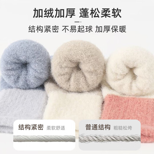 9i9 baby socks winter thickened warm socks newborn autumn and winter baby socks cartoon animals 1-3 years old