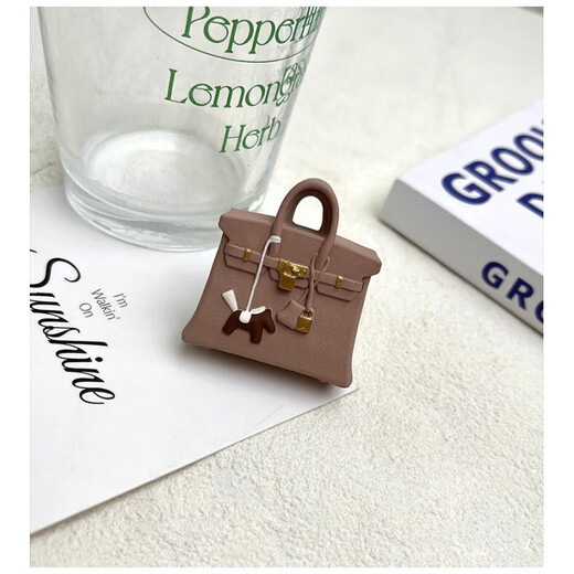 Internet celebrity bag car aromatherapy perfume car air outlet decoration diffuser stone car interior decoration fragrance pink pony bag + essential oil