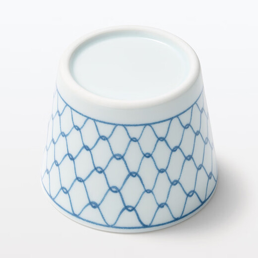 MUJI Hasamiyaki soba cup tableware household mesh pattern diameter 8.5cm