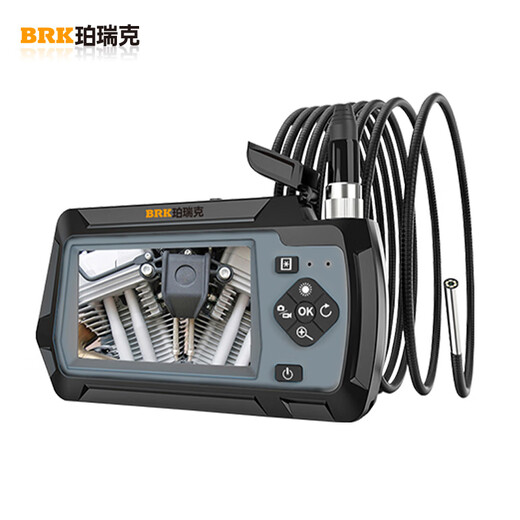 Perik PZ-10 industrial endoscope 5 million pixel high-definition camera industrial pipeline engine inspection auto repair and maintenance 5.5mm dual lens (with screen + 10m hard line)