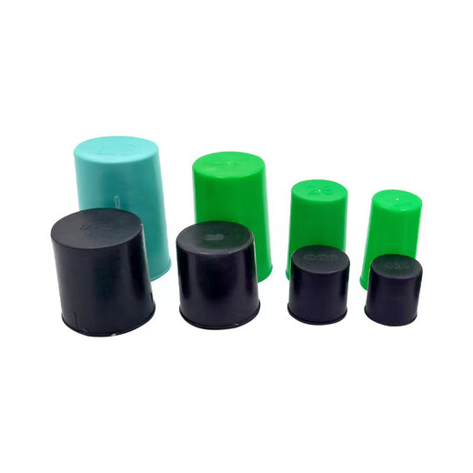 Zhuo Shikun extended steel bar protective cap straight thread protective sleeve steel wire head protective cap steel bar plug 12 steel bar protective cap black (5000 pieces)