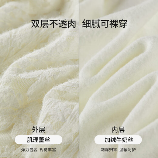 Shandubila velvet warm bottoming shirt for women in winter textured slim stretchy slim lace shirt elegant commuter V-neck top