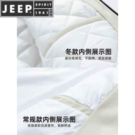 JEEP SPIRIT chaqueta cálida acolchada de invierno con capucha para hombre, ropa de trabajo holgada y moderna, chaqueta cortavientos para hombre, estilo acolchado verde oscuro S