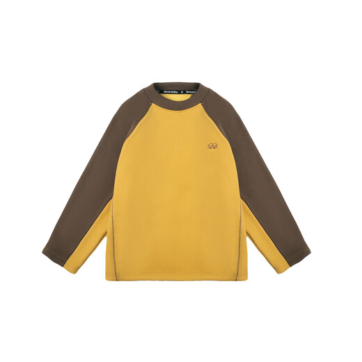 Zhen Youfan German velvet thickened boys' bottoming shirt new winter boy plus velvet warm boy winter style children's T-shirt trend