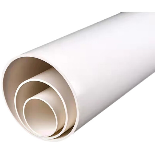 PVC pipe ventilation pipe large diameter drainage pipe extra thick extra large plastic pipe diameter 350/400/450/500 length 1 meter 400x6mm
