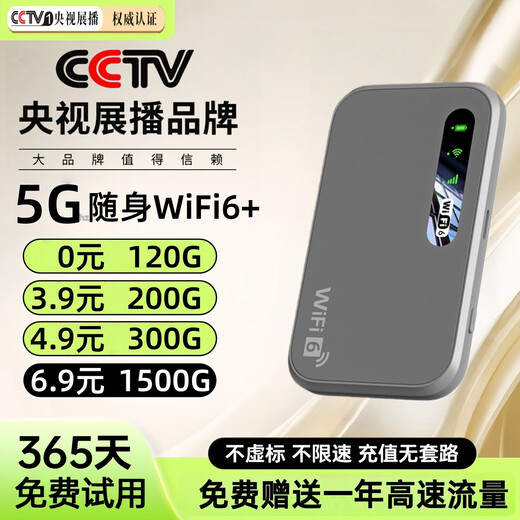 Xiaoxun Tráfico gratuito inteligente en el primer año WiFi portátil móvil 6 Tráfico ilimitado de alta velocidad Red inalámbrica Gigabit 5G 2025 Enrutador de automóvil portátil universal nacional Tarjeta de Internet Edición oficial Starry Sky Blue Top - Tráfico gratuito por 1 año - Doble banda y doble núcleo