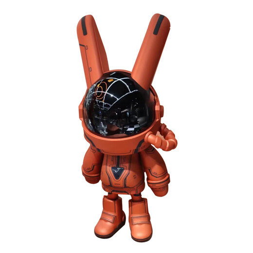 Internet celebrity robbi Mars Space Rabbit large ornament shopping mall restaurant bar KTV trendy shop floor decoration sculpture 1.2 meters Mars Rabbit fixed jin