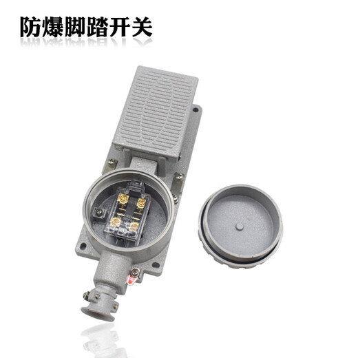 /Cast aluminum explosion-proof foot switch single pedal explosion-proof switch LJT-10A explosion-proof foot travel switch single pedal-IIC