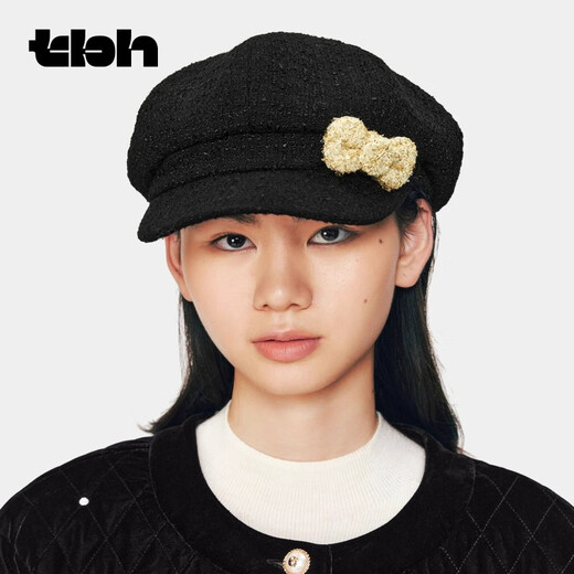 Brutalist Home (tbh) Hello Kitty Tweed Beret Outdoor Sun Hat Sun Hat Gift Hello Kitty Tweed Beret