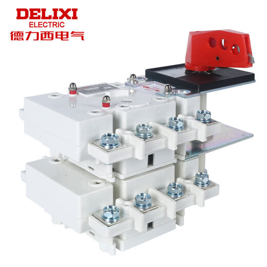 Delixi Electric HGLZ series conversion isolation switch manual dual power conversion 4p 4-pole dual-way conversion HGLZ-4P-125A
