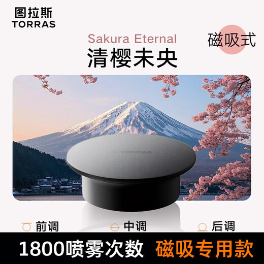 TORRAS Magnetic Scenic Car Aromatherapy CF20&PRO Replacement 1800 times Fragrance Box-Qingying Weiyang A1