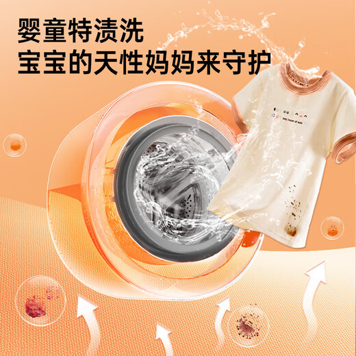 Panasonic wall-mounted washing machine, drum single wash, 3KG small fully automatic mother and baby mini underwear washing machine, first-class energy efficiency, anti-fall, trade-in subsidy XQG30-A510W