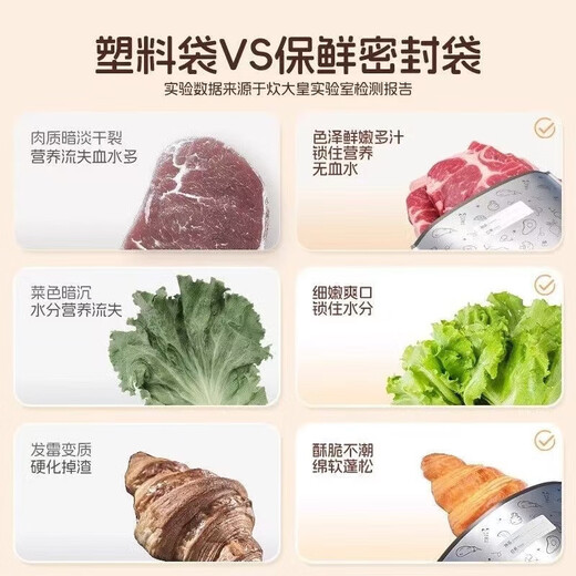 Sealed bag food grade aluminum foil fresh-keeping bag ziplock bag thickened frozen meat special kitchen refrigerator storage aluminum foil bag silver recommended thickened large 20 + medium 20 + small 20, a total of 60 pieces