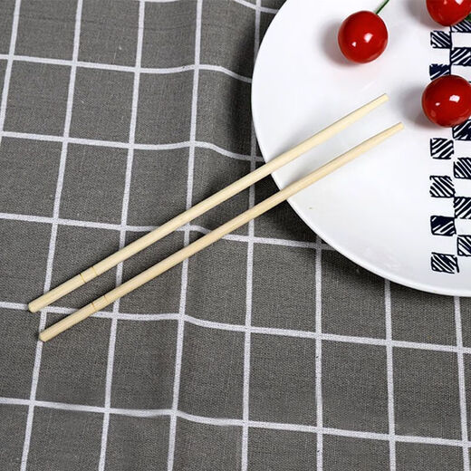 Disposable chopsticks for home fast food and hygienic bamboo chopsticks for restaurants, individually packaged for banquets, banquets and dinners, 19.5cm*4.5mm, individually packaged, 50 pairs