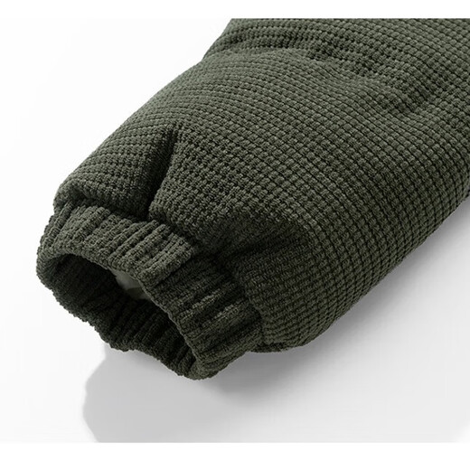 Jeanswest Outdoor Sports Cotton Jacket Men's Winter Versatile Hooded Cotton Jacket Plus Velvet Thickened Windproof Warm Jacket Caramel Color XL