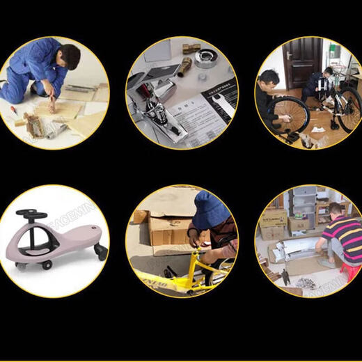 FACE MINI ultra-thin open double-headed small wrench furniture bathroom toys electrical stamping installation simple single wrench set