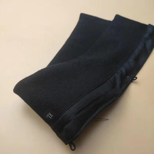 Fat Donglai's same style down jacket collar protector for fake winter universal cotton coat, pure cotton knitted threaded pullover collar protector, sapphire blue fat collar (L) about 48 cm