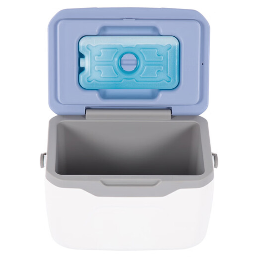 Ice Master (ICEMASTER) Insulated Breast Milk Refrigerator Portable Small Fresh Box Medicinal Milk Storage Food Outdoor Refrigerated Refrigerator 5.5L White Compact and Portable + Comes with 1 Ice Brick