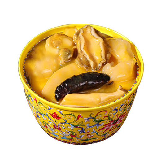 Authentic Golden Soup Buddha Jumps Over the Wall 250g Heated and Instant Sea Cucumber and Abalone Gift Poon Choi Pre-made Dishes 1 Bowl of Buddha Jumps Over the Wall Classic Golden Soup The quantity is too small and is not recommended The whole sea cucumber is not a sliced ginseng