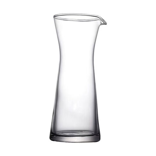 Ouxin imported glass wine pourer with mouth, red wine decanter, white wine divider, male cup, household wine divider, white wine measuring cup, 290ML small size