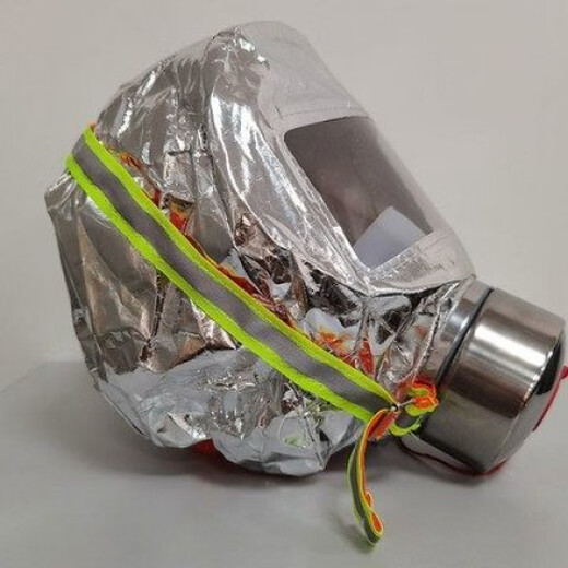 Xing'an 30C escape gas mask fire filter self-rescue respirator hotel hotel silicone high-end model Xing'an luminous 30C type