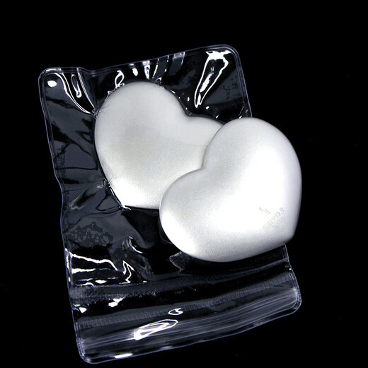 Plain bamboo pure silver 9999 love heart silver ornaments heart/love 100g collection gift investment