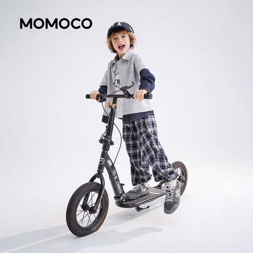 Mami Maka (MOMOCO) children's clothing boys' shirts 2026 spring style medium and large children's fashion versatile trendy shirts gray 110