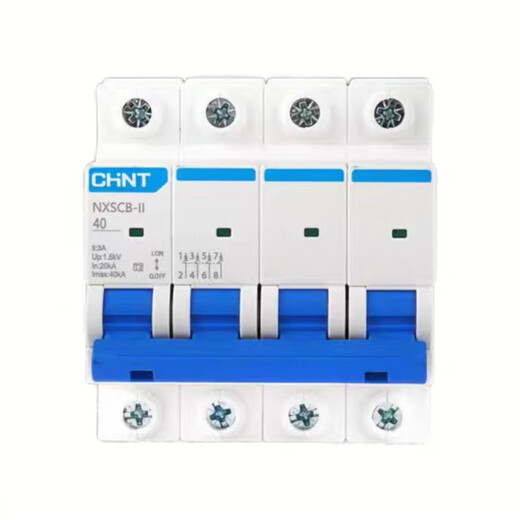 Chint surge backup protector-II series lightning protector 40KA60KA front circuit breaker 4P2P3P NXSCB-II_20_4P