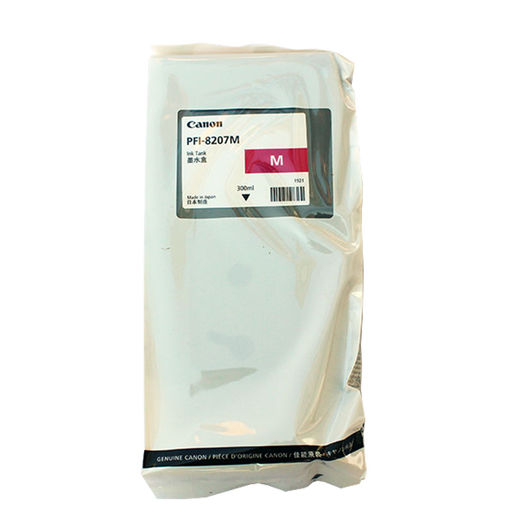 Canon Original PFI-8107/8207 Cartucho de tinta IPF671 771 681 781 786 Plotter PFI-8207BK Negro 300ml