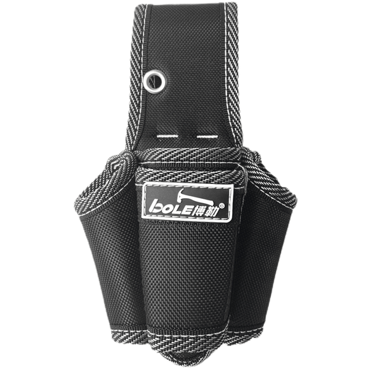 Boler Tool Bag Multifunctional Waist Bag Canvas Thickened Wear-Resistant Electrician Repair Storage Waist Bag Screwdriver Pliers Cover BL-X601 Waist Bag Without Belt