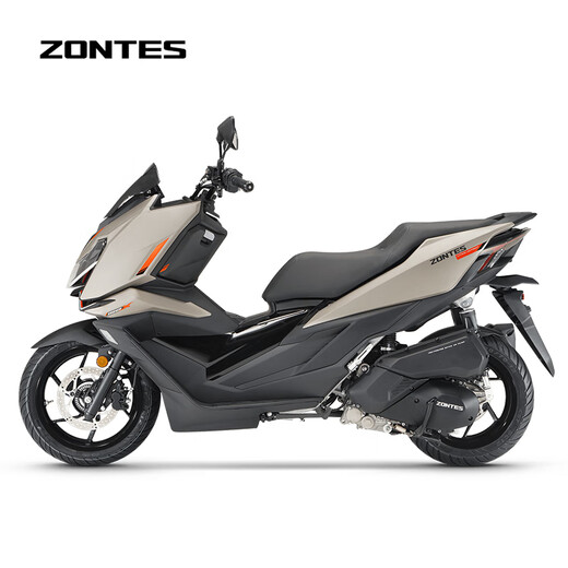 Shengshi ZONTES 2026 new model Shengshi 150X scooter National IV single-cylinder water-cooled 150cc matte brown