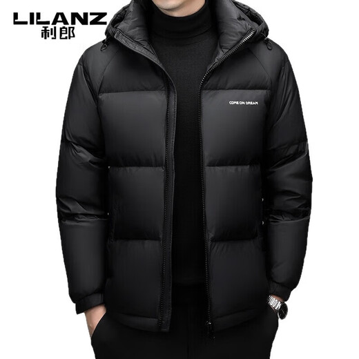 LILANZ National Standard 90 Мужской пуховик на белом утином пуху Мужская зимняя куртка Новый утепленный теплый пуховик с капюшоном Зеленый M 170100-120Jin Jin равен 0,5 кг