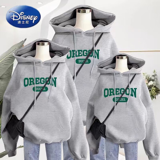 Disney (Дисней) осенне-зимняя родительско-детская одежда для семьи из трех человек весной и осенью для семьи из четырех человек, модная детская уличная толстовка с длинными рукавами интернет-знаменитостей, черная 90 см (рекомендуемый рост 5-94)