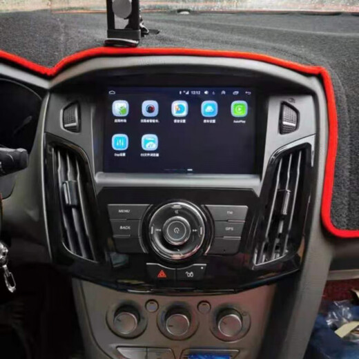 Adecuado para la navegación Ford Focus 12-17 CONTROL CENTRAL ESPECIAL Pantalla de pantalla grande NAVIGACIÓN DE IMAGEN REVERTA 11 WIFI Versión 2G Memoria () Estándar + Vista trasera inversa