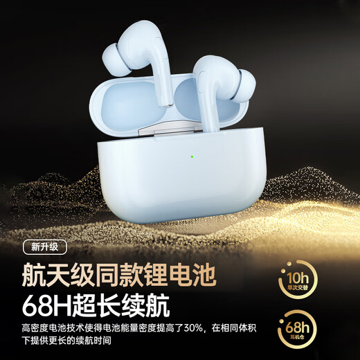 Viken German S-Class Noise Canceling丨Sound of Berlin Deep Noise Canceling Bluetooth Headset In-Ear Wireless 2025 Latest Ultra-Long Battery Life Gold List No. 1 Adapted to Apple and Xiaomi German S-Class Noise Canceling Double Gold Label Sound Quality + 360 Panoramic Surround Sound