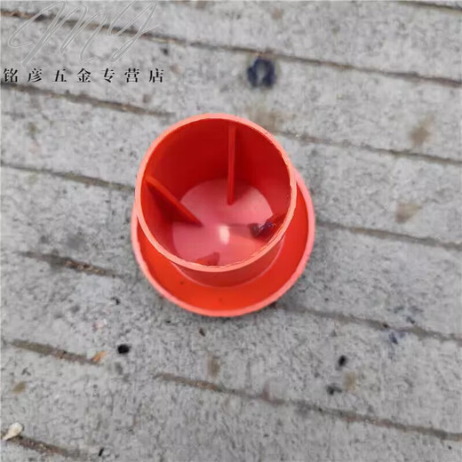 Pupan Dixin steel bar mushroom cap head protective sleeve threaded steel bar wire head protective cap protective sleeve anti-rust and anti-collision plug 10 orange 10-25 steel bar with 100 mushroom caps