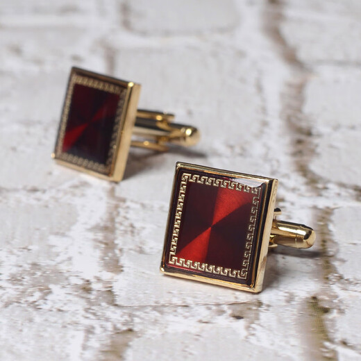 Qiyuemang sunflower color changing blue French shirt cufflinks cuff nails business men's cuff nails shirt buttons cuff buttons men and women x127_sunflower color changing blue