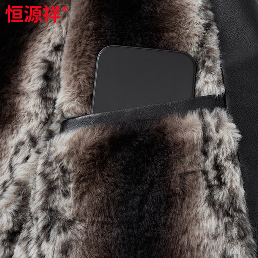 Hengyuanxiang PU simulated leather jacket for men in autumn and winter plus velvet and thickened stand-up collar PU leather jacket for middle-aged and elderly dads HY605-black L 175 recommended 90-110 Jin Jin equals 0.5 kg