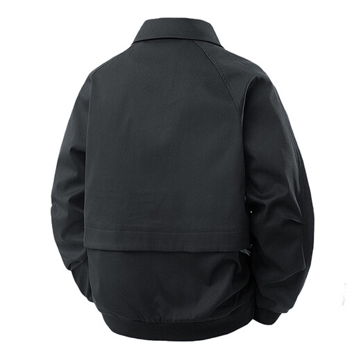 Baleno S&K series velvet thickened jacket men's autumn and winter new style youth loose casual versatile jacket top green brown velvet M recommended 90-125Jin Jin equals 0.5 kg