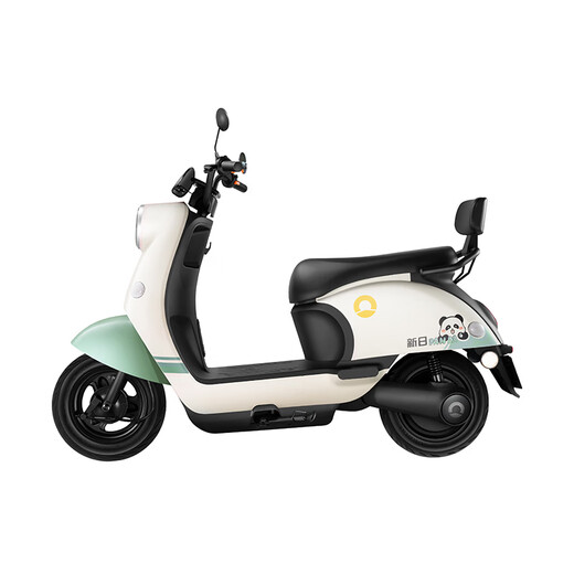 Sunra electric motorcycle, Liman self-operated motorcycle, 60v, 5 lead-acid batteries, 76km range, large pedal electric car, unisex battery car, household electric motorcycle green