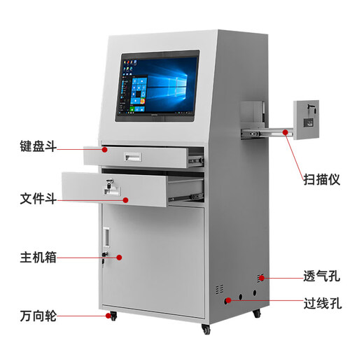 Industrial computer cabinet workshop machine tool control main chassis dust-proof industrial control cabinet imitation Rittal control cabinet PC computer cabinet 0.8 slope cabinet