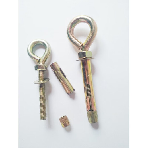 Fantasy belt expansion tube sheep eye ring bolt pull-out screw with ring expansion hook ring M6M8M10M12 M12x8012 pcs