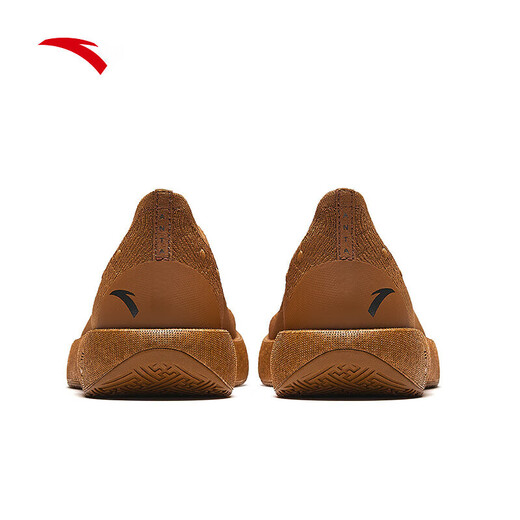 ANTA (ANTA) free shoes丨One-step shock-absorbing and comfortable new winter sports shoes for walking and commuting men's comprehensive training shoes Nut shell brown-3 42.5 (Male 9)