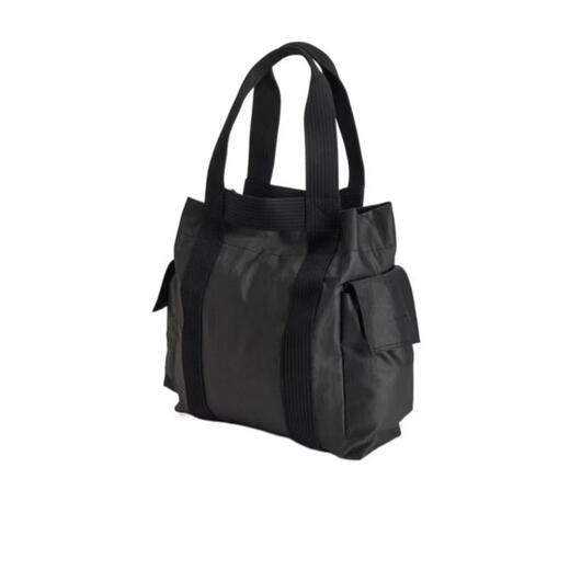 Y-3 Men's Handbag Daily Carrying Storage Organizing Water-Repellent Polyamide Fiber Black Large Capacity Black One Size