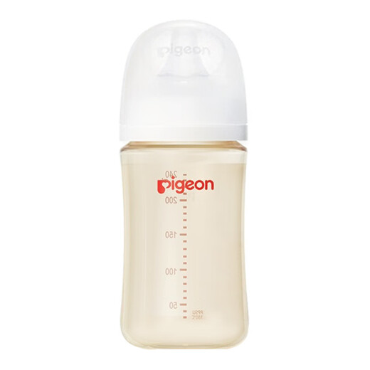 Pigeon baby newborn bottle anti-colic bottle PPSU 3rd generation wide diameter comes with nipple M size 240ml