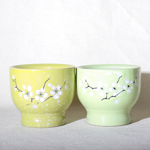 Tuojin imported quality ceramic garlic mortar from Germany, mashing medicine grinder, garlic jar, chili garlic jar, kitchen household, old-fashioned 3-6 person large garlic mortar + poplar wood hammer