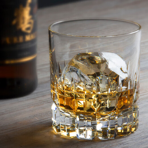 KAGAMI Edo Kiriko Double Eleven niche gift T429-642 sharp crystal glass 370ml