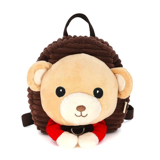 Ye Yu's cute cartoon children's baby anti-lost anti-lost casual baby bag backpack kindergarten school bag Doctor Bear school bag + baby anti-lost traction rope